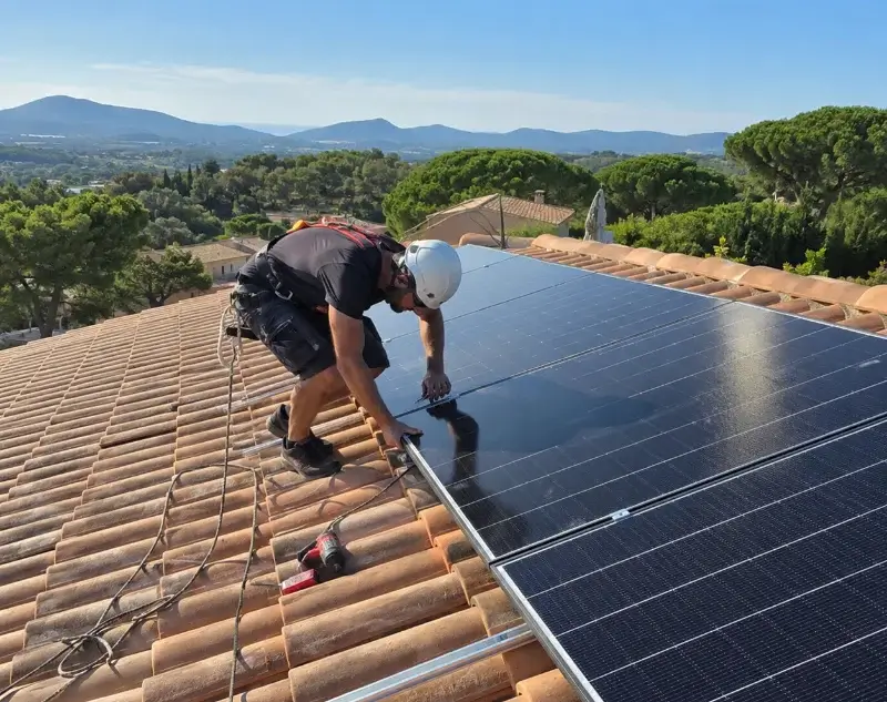 Installateur panneaux solaires Saint-Père-Marc-en-Poulet — pose photovoltaïque sur toiture